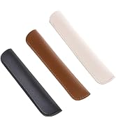 Enyolidimk 3Pcs Leather Pen Sleeve Single Pen Case Holder Pencil Pouch Pen Protective Sleeve Cove...