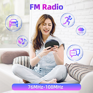 portable cd player FM