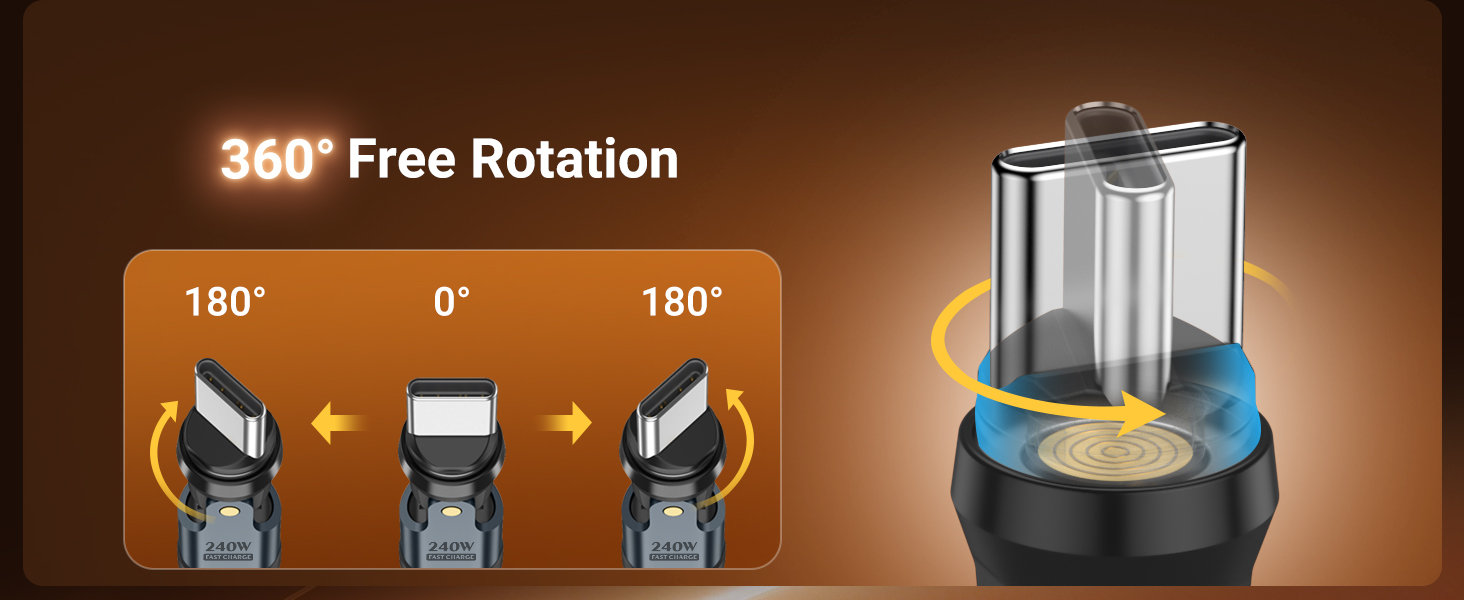 usb-c magnetic adapter right angle