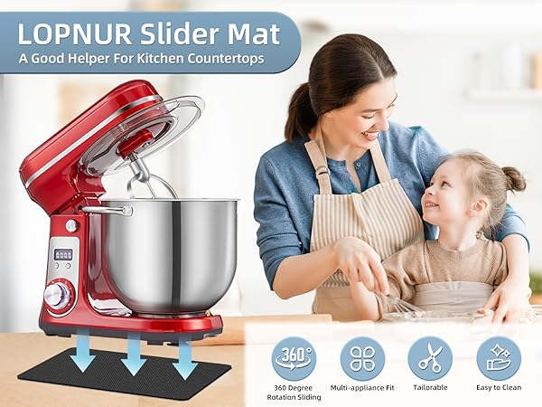 appliance slide mat for kitchen