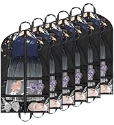 KEEGH Clear Garment Bags for Dance Costumes 40 inch Dance Garment Bags for Dancers Hanging Clothe...