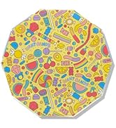Coterie - I Want Candy Party Plates For Kids Birthday, Large Durable Paper Plates, Party Supplies...