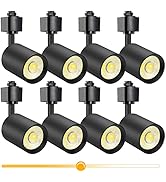 VANoopee 10W Dimmable LED Track Lighting Heads H Type Track Light Replacement Fixtures Bright 300...