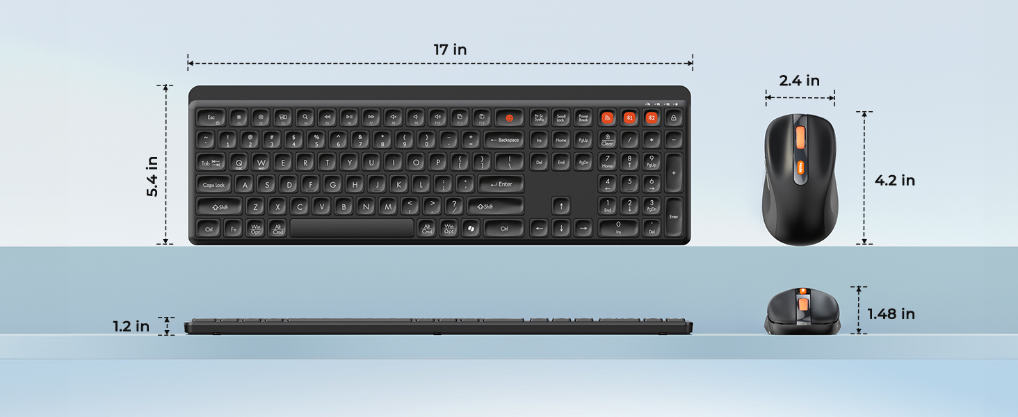 Wireless Keyboard and Mouse