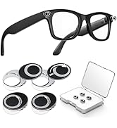 4 Pack LED Light Cover Blocker Compatible with RayBan Meta Wayfarer/Skyler/Headliner(Gen 2)&amp; Oakl...