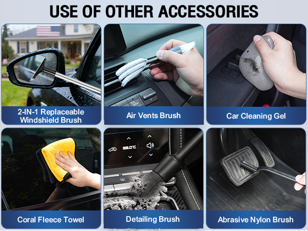 USE OF OTHER ACCESSORIES