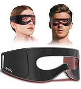 Amifiy Red Light Therapy for Eyes, 3 Minutes Around-Eyes Red Light Eye Mask, Eye Massager for Red...