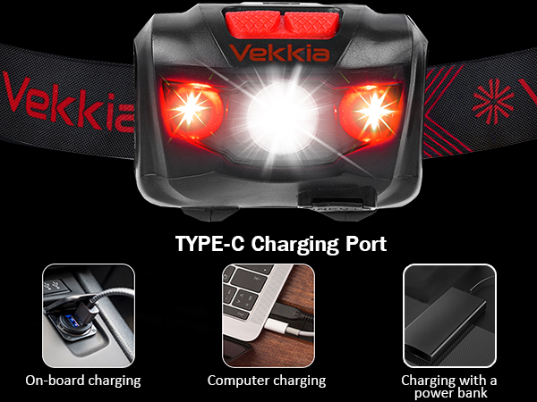 head lamps led rechargeable