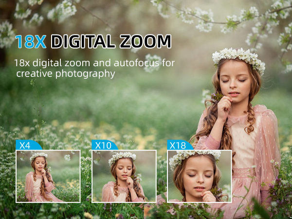 digital camera with flip screen