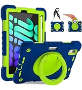 2024 New iPad Mini 7 Case (A17 Pro)/iPad Mini 6 Kids Case 2021,iPad Mini 7th/6th Generation 8.3-i...
