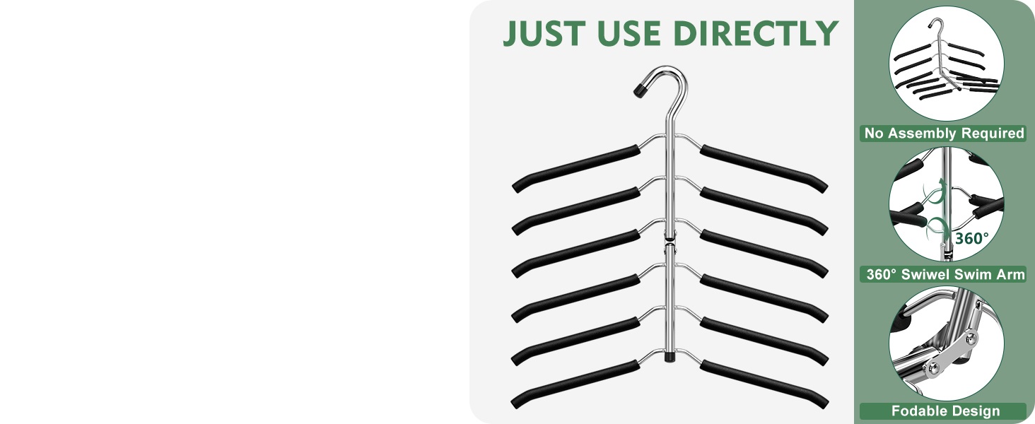 multiple hangers in one, closet organizers and storage, stainless steel shirt hangers heavy duty