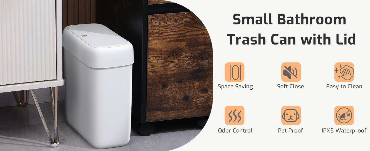 bathroom trash can
