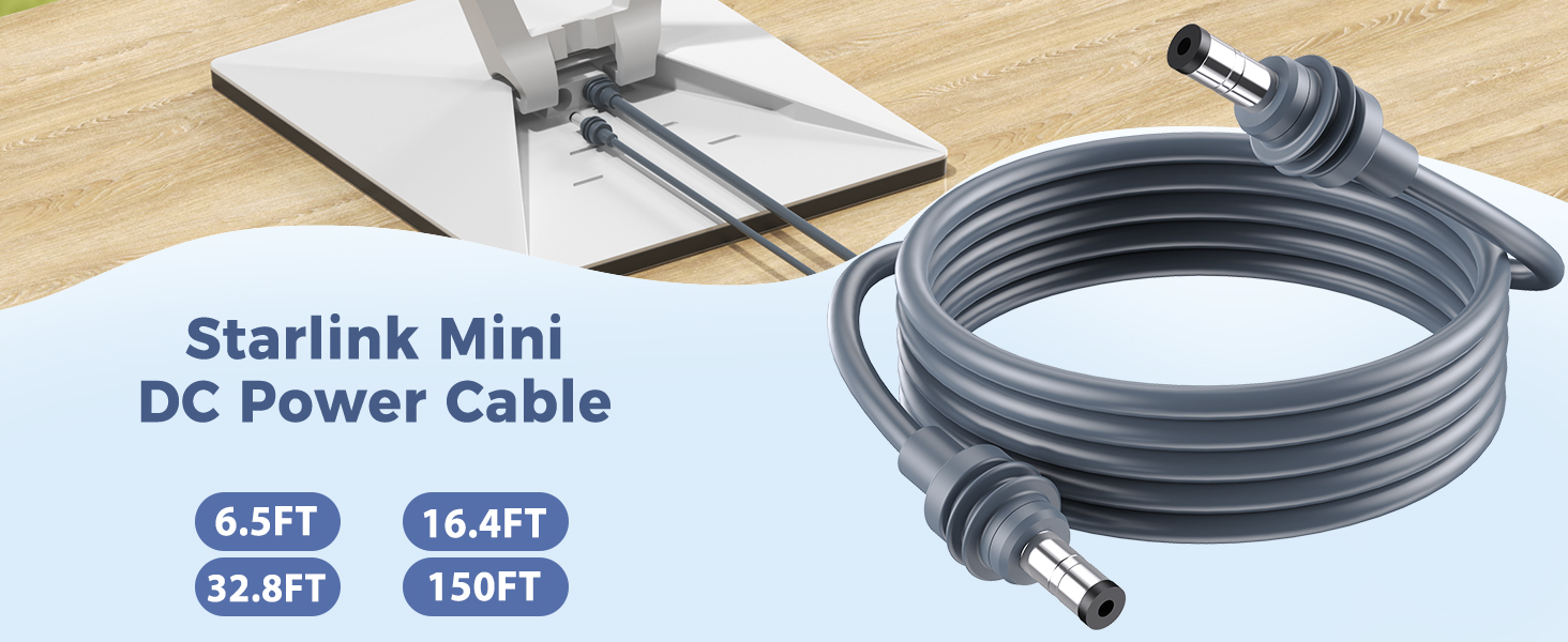 starlink mini dc power cable