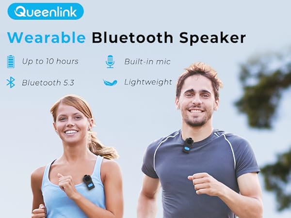wearable bluetooth speaker