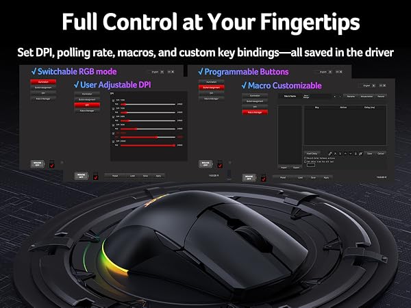 Full Control at Your Fingertips