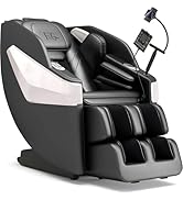 F&amp;G Massage Chair Full Body,Zero-Gravity SL Track Massage Chair, 5 Level Heating Function and Air...