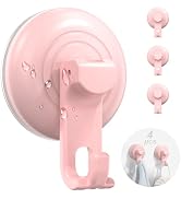 JOTPE Shower Hooks Suction Cup, Waterproof for Shower Heavy Duty Suction Cup Hooks, Bathroom, Gla...