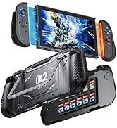 FYOUNG Dockable Protective Case for Nintendo Switch 2 with Hard PC Front Cover, Adjustable Kickst...