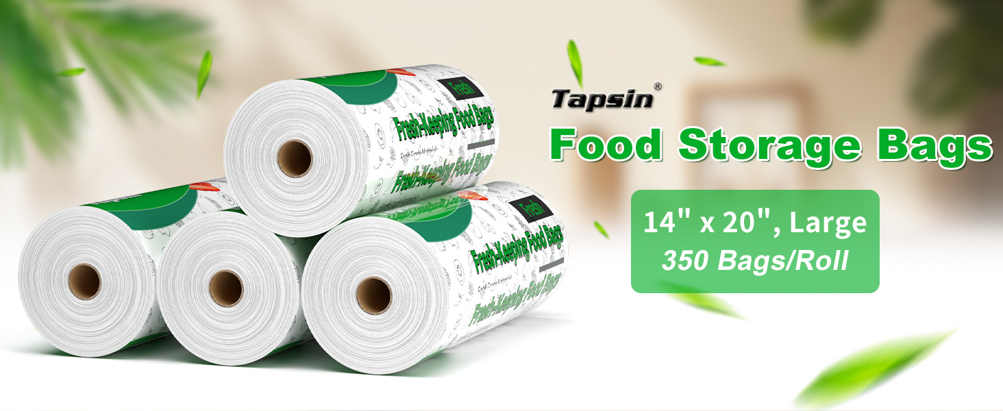 14 x 20 plastic produce bags roll