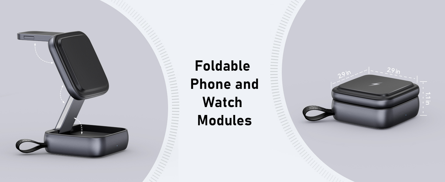 3 in 1 Wireless Charging Station