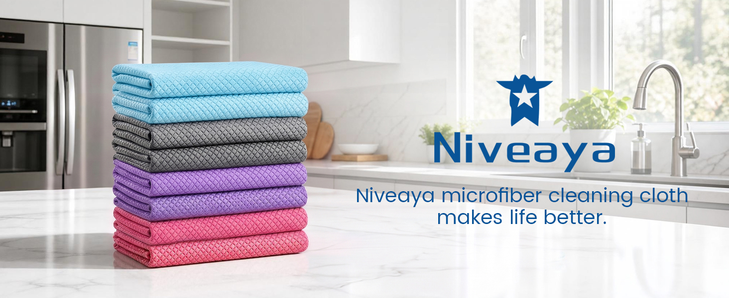 Niveaya microfiber cleaning cloth