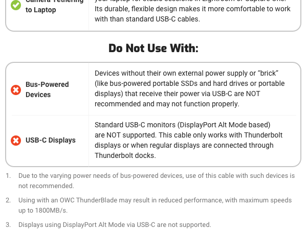 USB4 THUNDERBOLT 3 4 OPTICAL CABLE HIGH SPEED HIGH RES RESOLUTION 8K DURABLE BRAIDED LONG 40GB/S