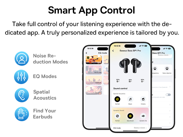 noise cancelling earbuds headphones ear buds bluetooth wireless earbuds audifonos auriculares iphone