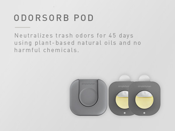 Odorsorb Pod | Neutralizes trash odors for 45 days using plant-based natural oils