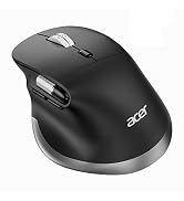 acer Ergonomic Mouse Wireless with Side Scroll (BT5.2+2.4GHz), Bluetooth Computer Mouse for Lapto...