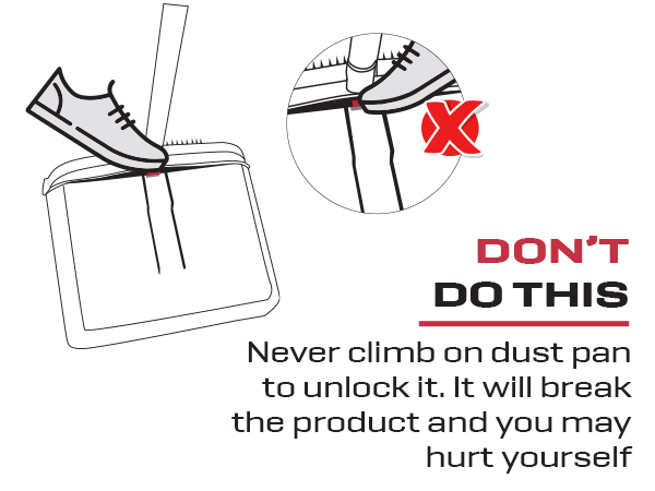 dustpan and broom combo