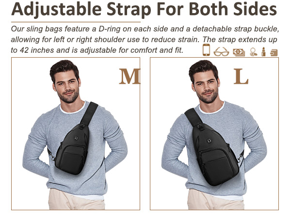 adjustable strap for both sides
