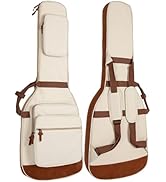 Muscab Electric Guitar Bag 0.56 Inch Padding Electric Guitar Case, Electric Guitar Gig Bag Backpa...