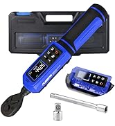 PUIBERS Digital Torque Wrench 3/8 Inch Drive 0.66-44.3 FT.LB (0.9-60Nm),Electronic Torque Wrench ...