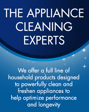 The Appliance Cleaning Experts, we offer household products to clean &amp;amp; freshen your appliances
