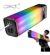 Electric Water Gun for Adults Kids, 32ft Long Range Rechargeable Water Blaster with LED Lights &amp; ...