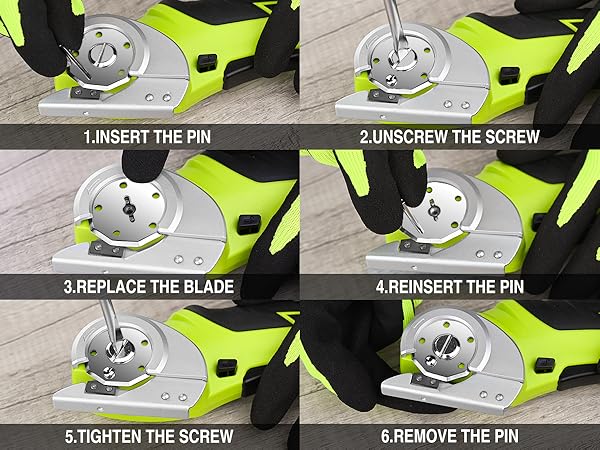 Blade Installation Steps