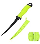 Seaknight Fishing Fillet Knife, 7Inches Professional Fishing Knives Set, Stainless Steel Blade wi...