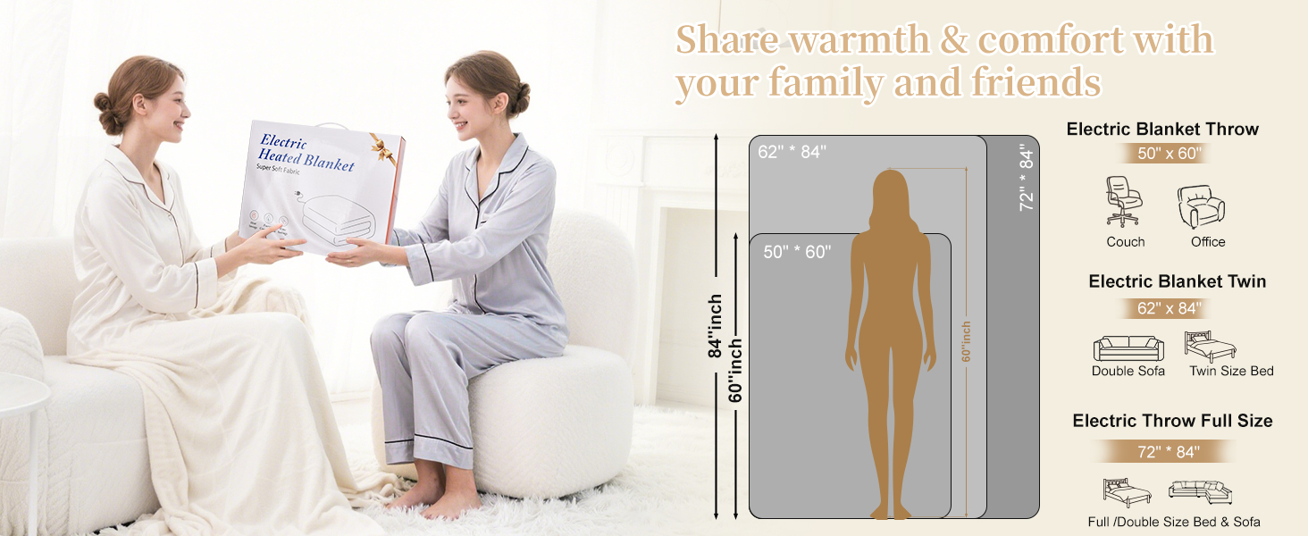 Share warmth &amp;amp; comfort withyour family and friends