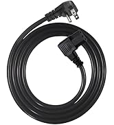 90 Degree Computer Power Cord - 6FT Right Angle IEC Power Cord, Universal PC Power Supply Cord, 1...