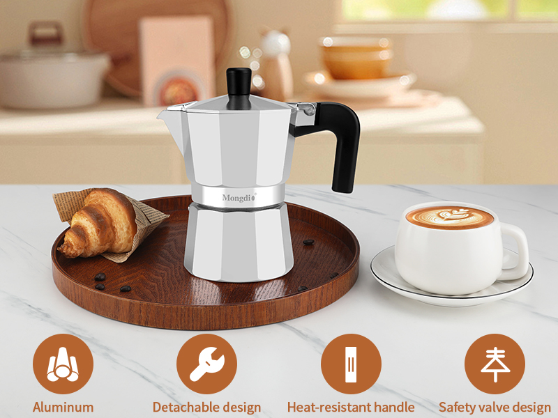 Stovetop Espresso Maker Moka Pot