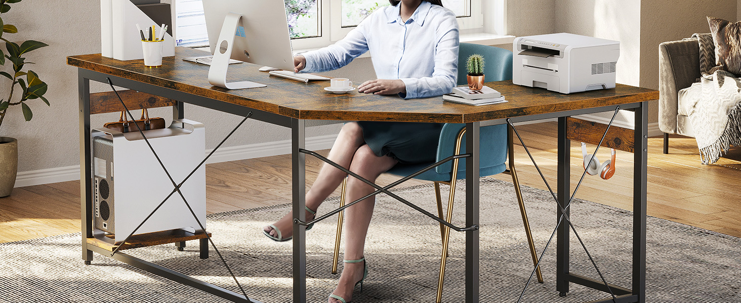 l shaped desk