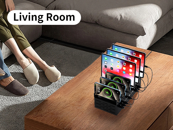 multi device charging station