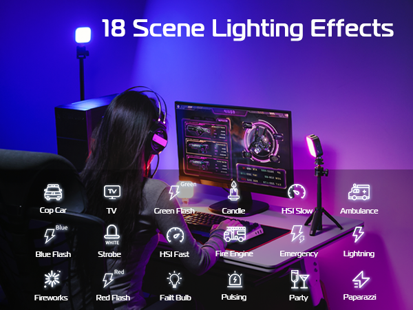 simorr rgb video light selfie light rgb select photography rgb light wand ring light rgb