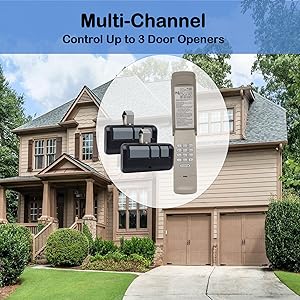 878max/877max Garage Door Opener Keypad