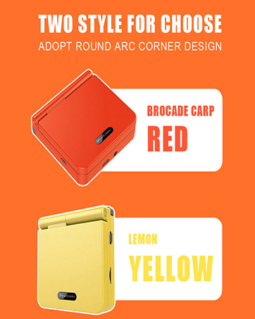 Handheld Game Console Open Flip Handheld Console