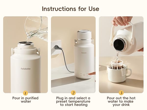 travel electric kettle portable