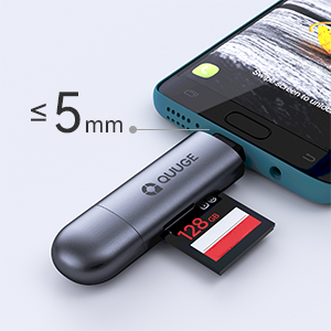 Seamless card reader