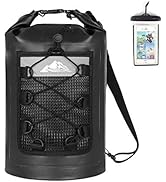 HEETA Waterproof Dry Bag for Women Men(Upgraded Version), 5L/ 10L/ 20L/ 30L Roll Top Lightweight ...