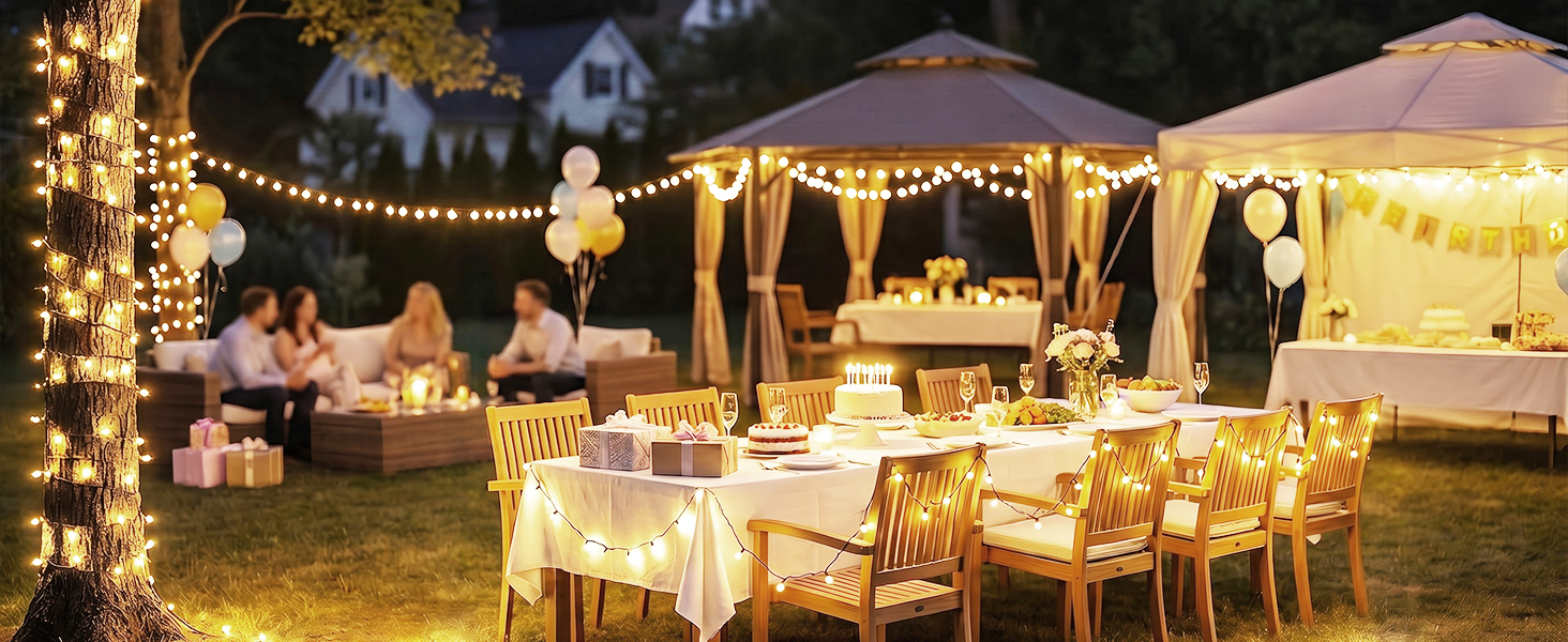 solar string lights
