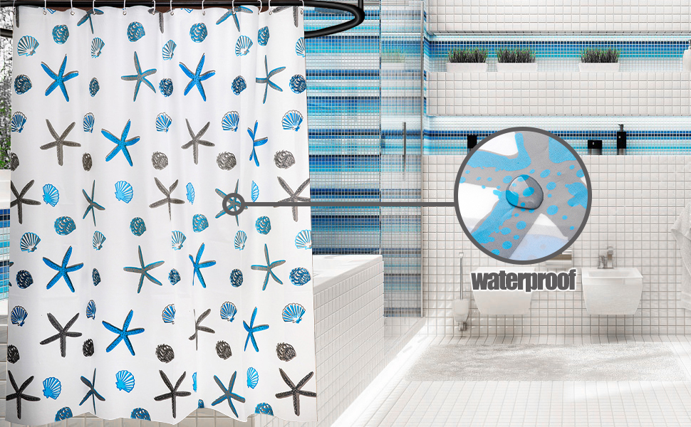 shower curtain for bathroom standard size shower curtain liner white black